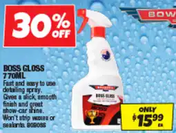 Autobarn Boss gloss offer