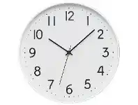 Officeworks Degree Station 36cm Clock White offer