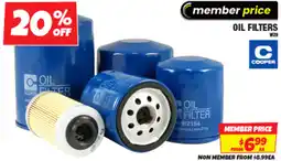Autobarn Oil filters offer