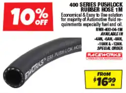 Autobarn 400 series pushlock rubber hose offer