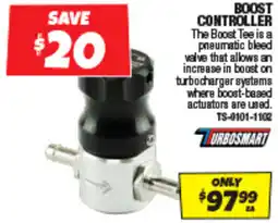 Autobarn Boost controller offer