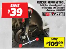 Autobarn Fender reform tool offer