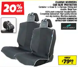 Autobarn Classic scuwers car seat protector offer