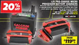 Autobarn 12v pro-charge micro processor battery chargers offer