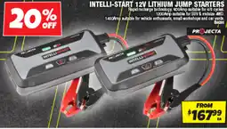 Autobarn Intelli-start 12v lithium jump starters offer