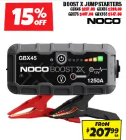 Autobarn Boost X jumpstarters offer