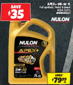 Autobarn APEX+ 5W-30 offer