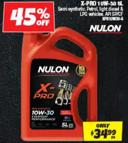 Autobarn X-PRO 10W-30 offer