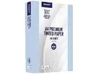 Officeworks J.Burrows Premium A4 Tinted Paper Ream Blue offer