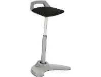 Officeworks J.Burrows Matrix Sit Stand Stool Black offer