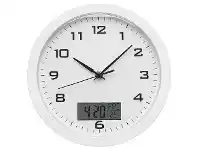 Degree Digital 25cm Clock White