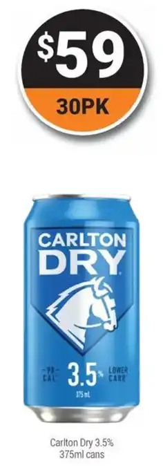 Carlton Dry 3.5%