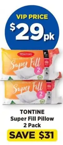Spotlight Tontine Super Fill Pillow offer