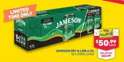 SipnSave Jameson Dry & Lime offer