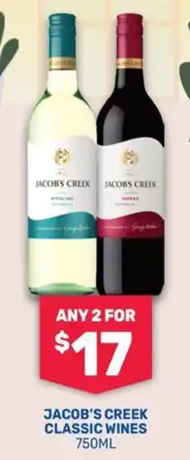 SipnSave Jacob's Creek Classic Wines offer