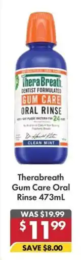 Pharmacy4Less Therabreath Gum Care Oral Rinse offer