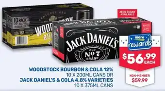 Woodstock Bourbon & Cola
