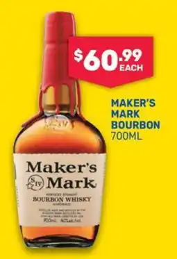 SipnSave Maker's Mark Bourbon Whisky offer