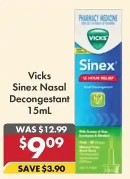Pharmacy4Less Vicks Sinex Nasal Decongestant offer