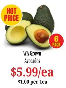 Farmer Jack's WA Grown Avocados offer