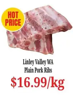 Farmer Jack's Plain Pork Ribs offer
