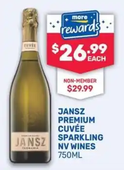 Bottlemart Jansz Premium Cuvée Sparkling NV Wines offer