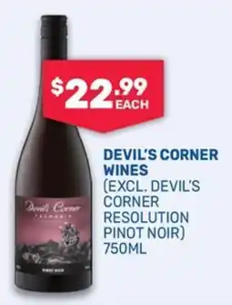 Bottlemart Devil's Corner Wines offer