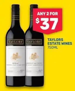 SipnSave Taylors Estate Wines offer