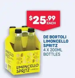 SipnSave De Bortoli Limoncello Spritz offer