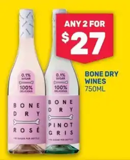 SipnSave Bone Dry Wines offer