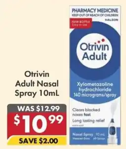 Pharmacy4Less Otrivin Adult Nasal Spray offer
