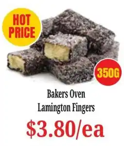 Farmer Jack's Bakers Oven Lamington Fingers offer