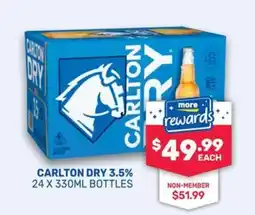 Bottlemart Carlton Dry offer