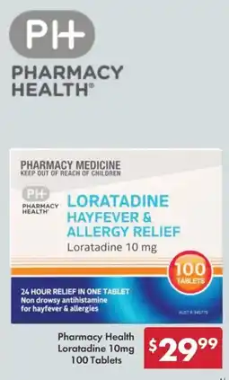 Pharmacy4Less Pharmacy Health Loratadine 10mg offer
