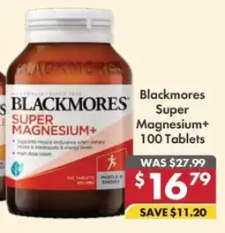Pharmacy4Less Blackmores Super Magnesium+ offer