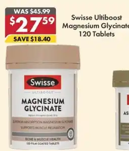 Pharmacy4Less Swisse Magnesium Glycinate offer