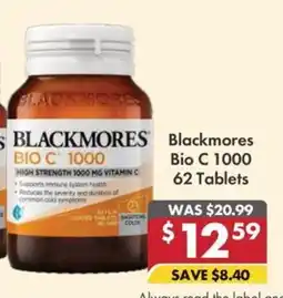 Pharmacy4Less Blackmores Bio C 1000 offer
