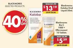 Pharmacy4Less Blackmores Kaloba Oral Liquid offer