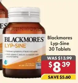 Pharmacy4Less Blackmores Lyp-Sine offer