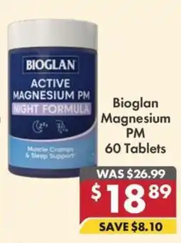 Pharmacy4Less Bioglan Active Magnesium PM Night Formula offer