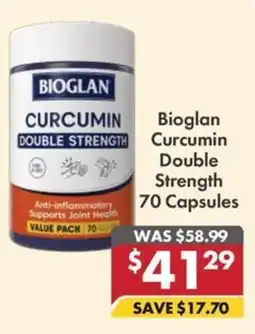 Pharmacy4Less Bioglan Curcumin Double Strength offer