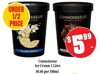 Farmer Jack's Connoisseur Ice Cream offer