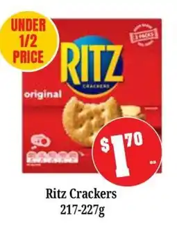 Farmer Jack's Ritz Crackers offer