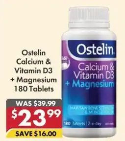 Pharmacy4Less Ostelin Calcium & Vitamin D3 + Magnesium offer