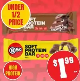 Farmer Jack's BSc Soft Protein Bar offer