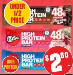 Farmer Jack's BSc High Protein Bar offer