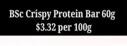 Farmer Jack's BSc Crispy Protein Bar offer