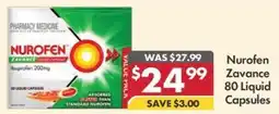 Pharmacy4Less Nurofen Zavance 80 Liquid Capsules offer