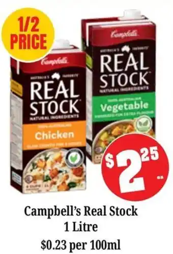 Farmer Jack's Campbell's Real Stock offer