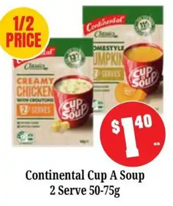 Farmer Jack's Continental Cup A Soup offer